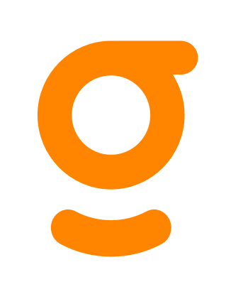 grey orange logo